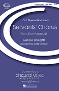 Servants Chorus Two-Part choral sheet music cover